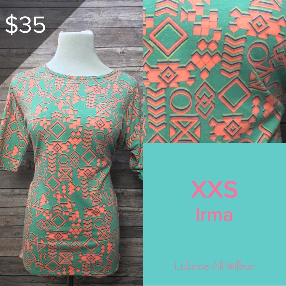 Lularoe Irma - Aztec pattern